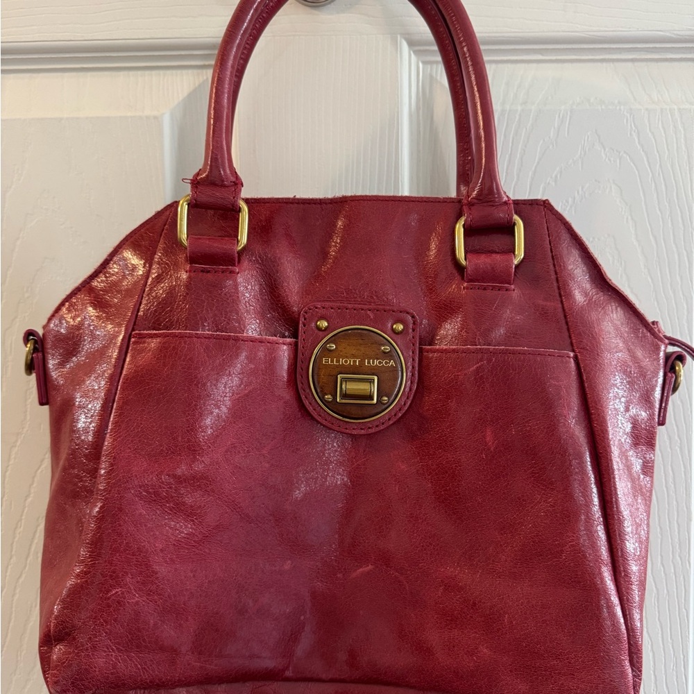 Elliott Lucca Red Leather Women's Bag